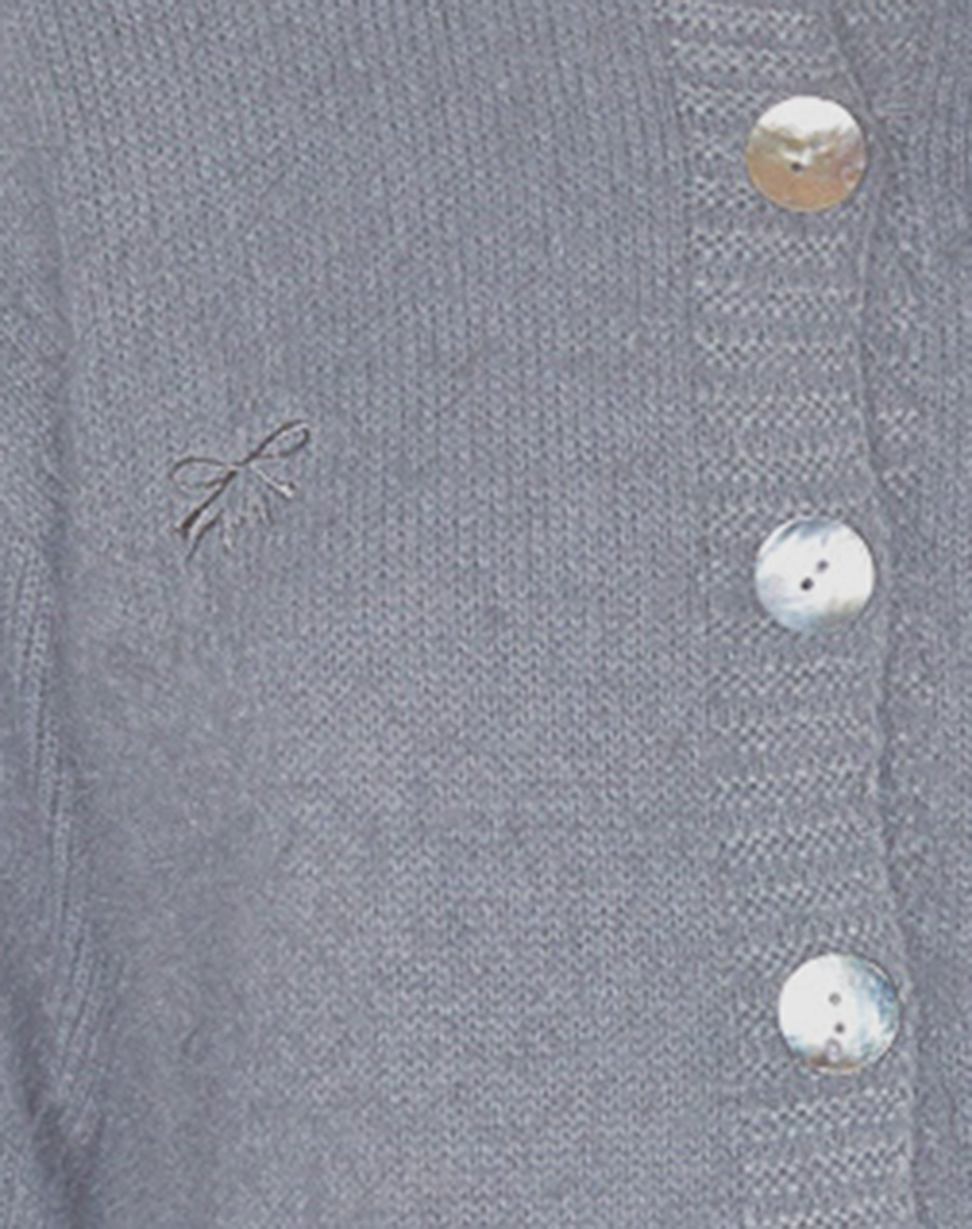 Audrina Cardigan in Fluffy Knit Grey