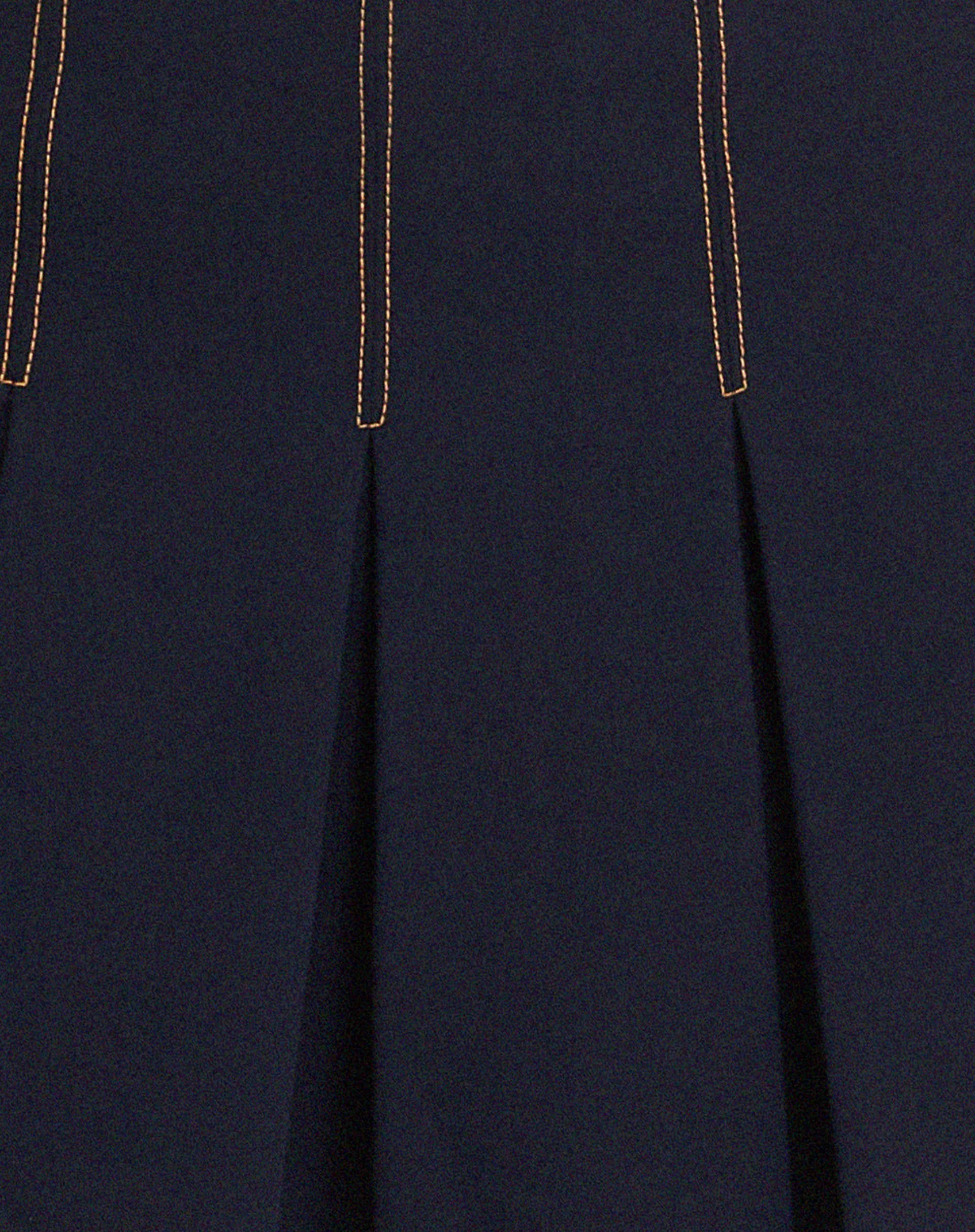 Cajari Mini Skirt in Navy
