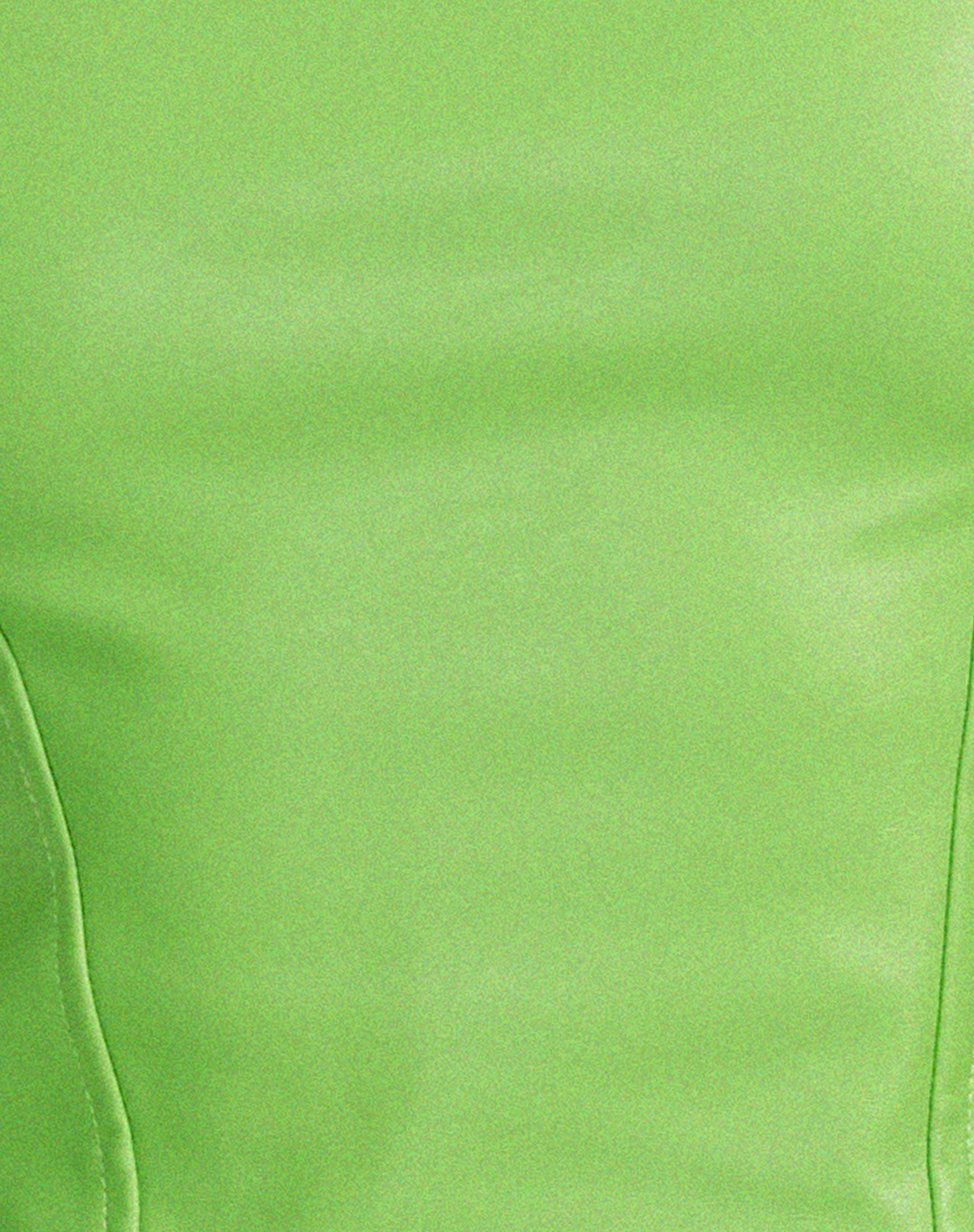 Dena Corset Top in PU Neon Green