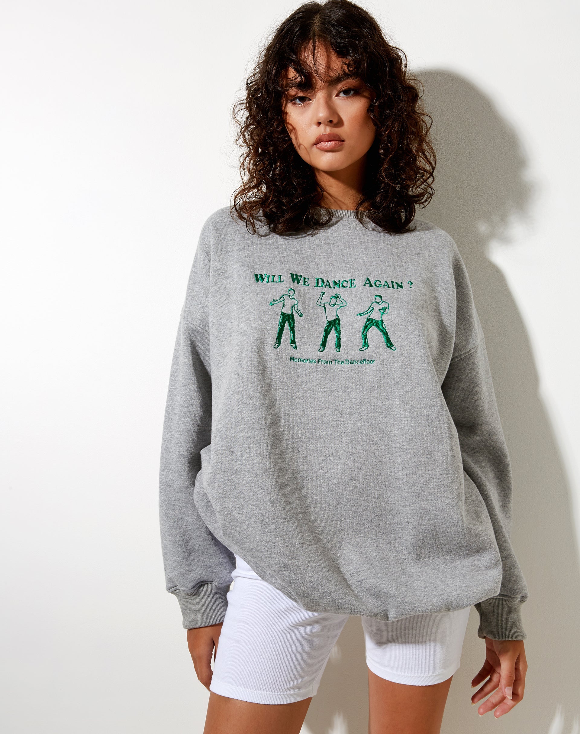 Glo Sweatshirt in Greymarl Memories From Dance Embro
