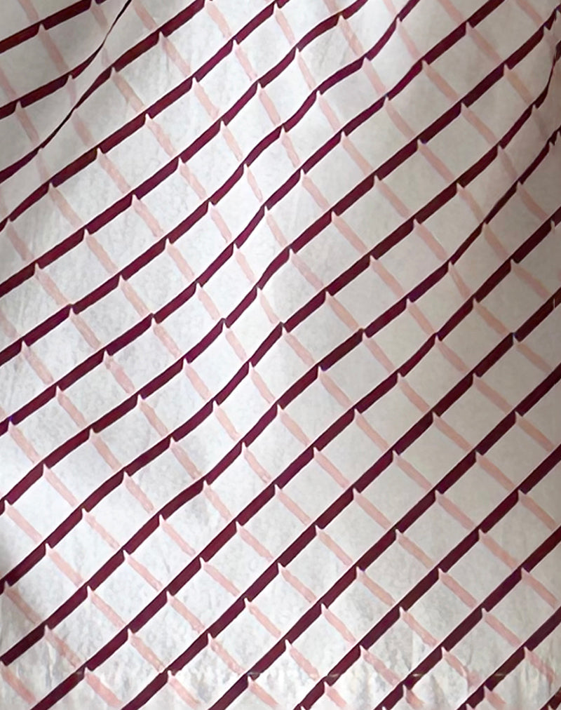 Manasi Midi Skirt in Geometric Tile