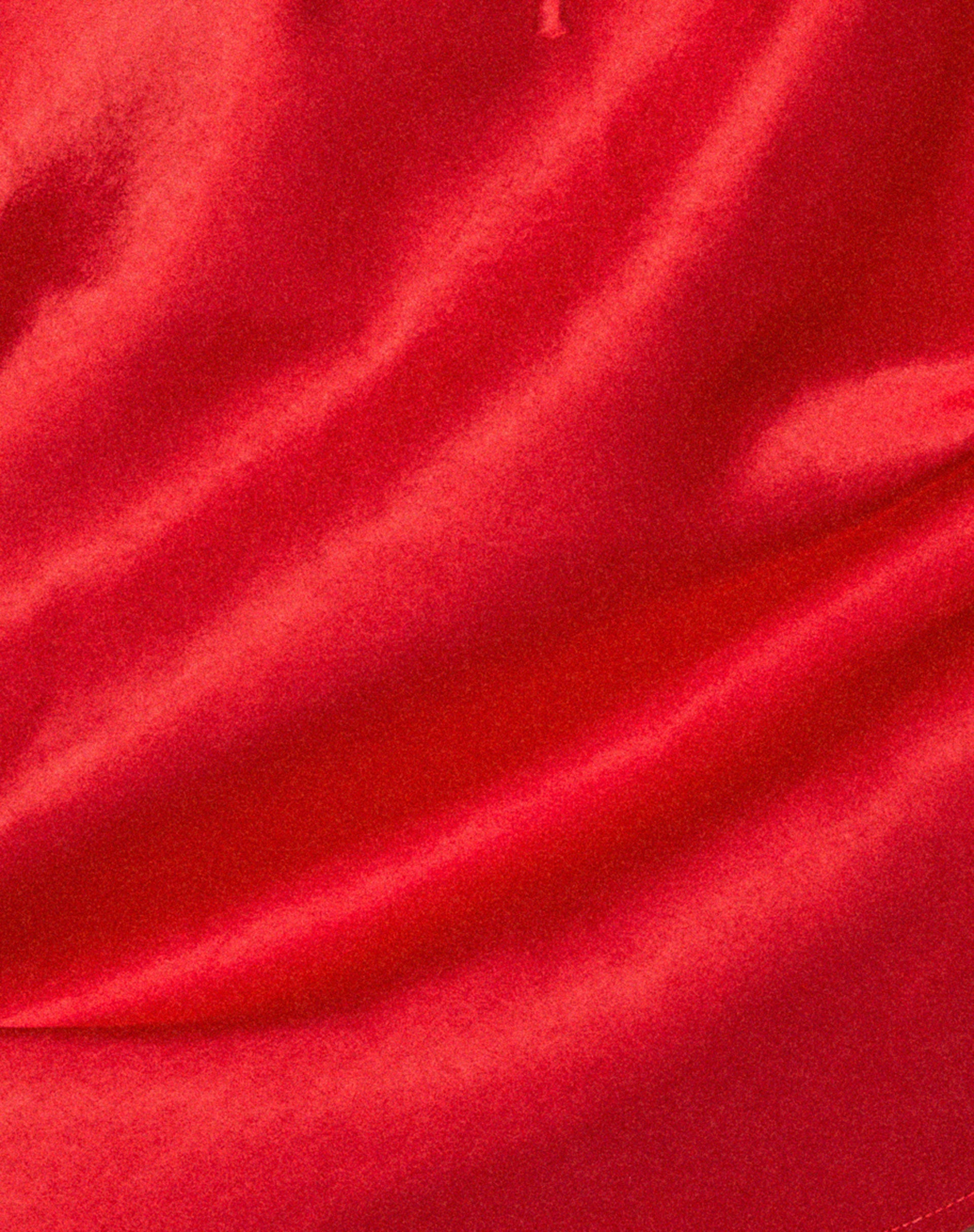 Rinti Slip Dress in Satin Red